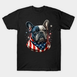 French Bulldog 4th of July T-Shirt